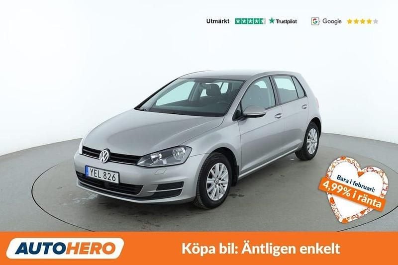 Begagnad VW Golf VII 112 HK (82 kW) 2016 Silver Halvkombi