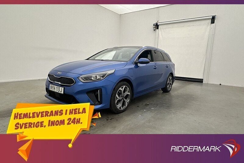 Blå Begagnad 2021 Kia Ceed Sportswagon 2 Kombi | 209 800 kr (Bra pris) - Bild 1/3