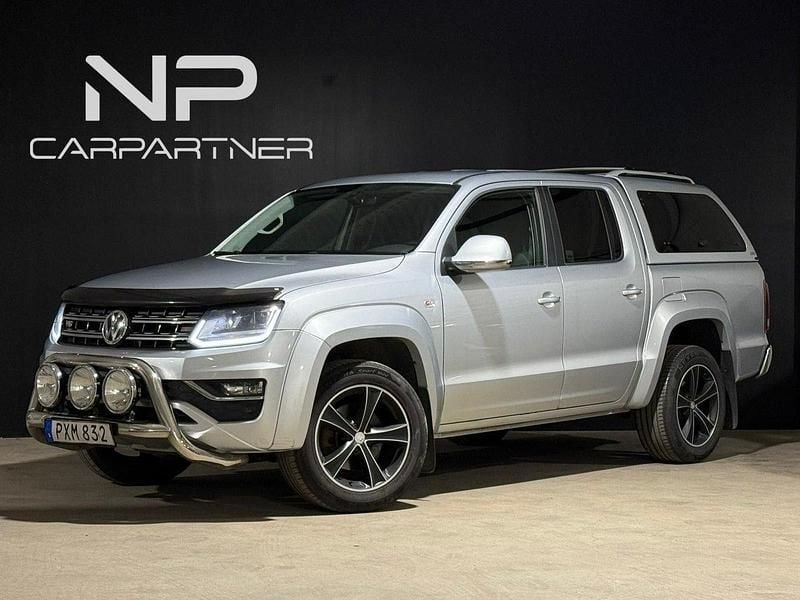 Silver Begagnad 2018 VW Amarok Highline Pickup | 229 900 kr (Lite dyr) - Bild 1/4