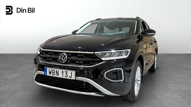 Svart Ny 2024 VW T-Roc SUV | 309 900 kr (Marknadspris) - Bild 1/4