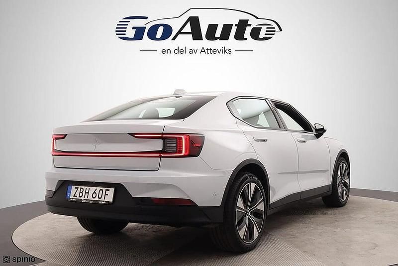 Begagnad Polestar 2 Standard Range Single Motor 200 kW (272 HK) 2022 Silver Halvkombi