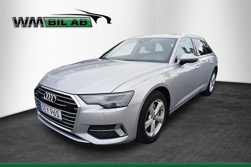 Silver Begagnad 2019 Audi A6 Sport Kombi | 339 000 kr (Lite dyr) - Bild 1/4
