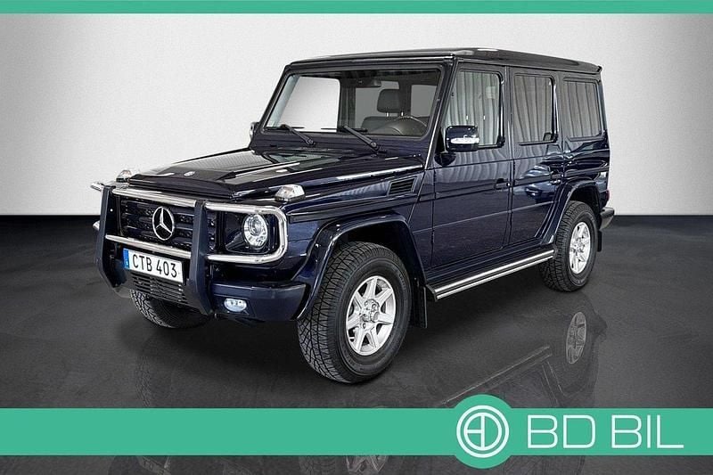 Mörkblå Begagnad 2011 Mercedes G350 SE SUV | 689 900 kr - Bild 1/3