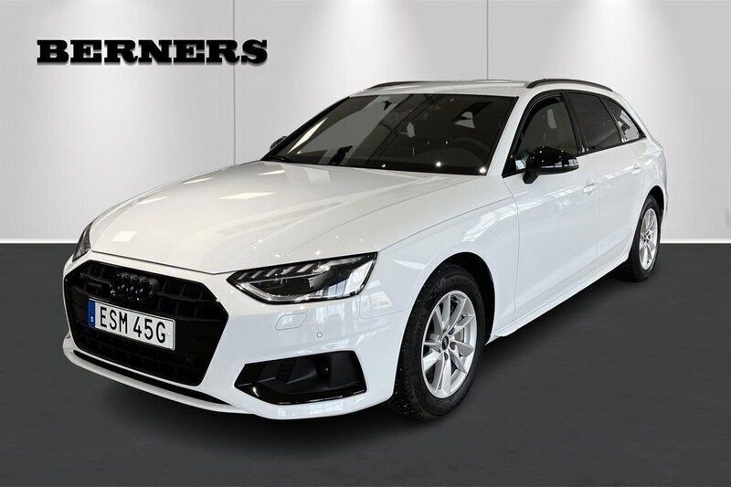 Vit Begagnad 2024 Audi A4 Proline Kombi | 398 900 kr (Lite dyr) - Bild 1/4