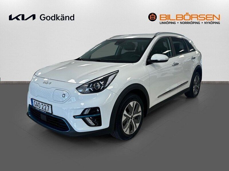 Vit Begagnad 2021 Kia e-Niro Advance SUV | 279 900 kr (Marknadspris) - Bild 1/4