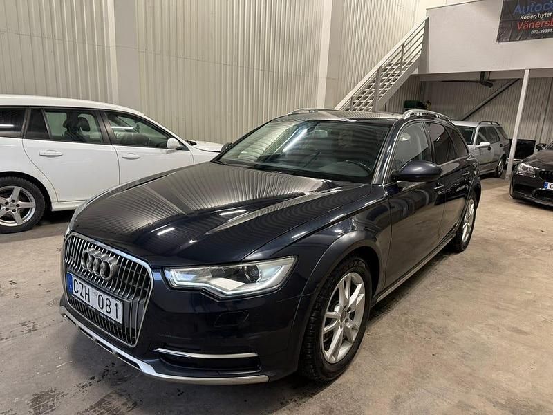 Mörkblå Begagnad 2013 Audi A6 Allroad Kombi | 119 000 kr (Superpris) - Bild 1/4