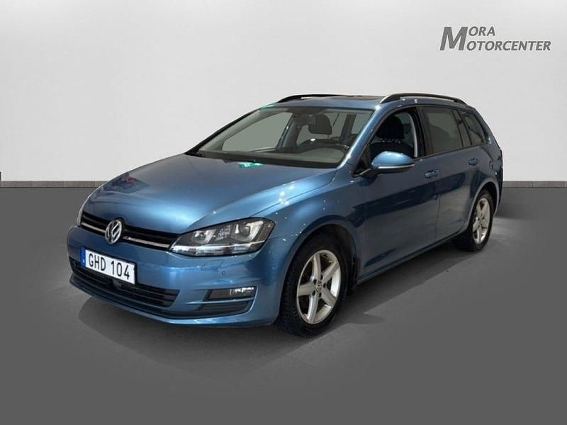 Blå Begagnad 2014 VW Golf VII Kombi | 119 000 kr (Marknadspris) - Bild 1/4