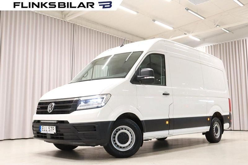 Vit Begagnad 2019 VW Crafter Van | 349 900 kr (Marknadspris) - Bild 1/4
