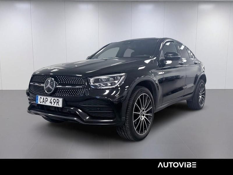 Begagnad Mercedes GLC300 AMG line 306 HK (225 kW) 2023 Svart Sportkupé