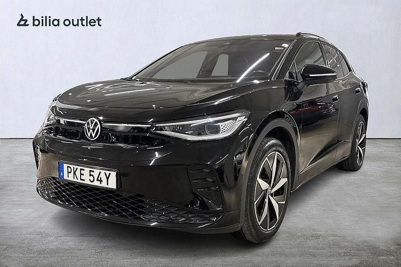 Svart Begagnad 2023 VW ID.4 GTX SUV | 384 900 kr (Marknadspris) - Bild 1/3
