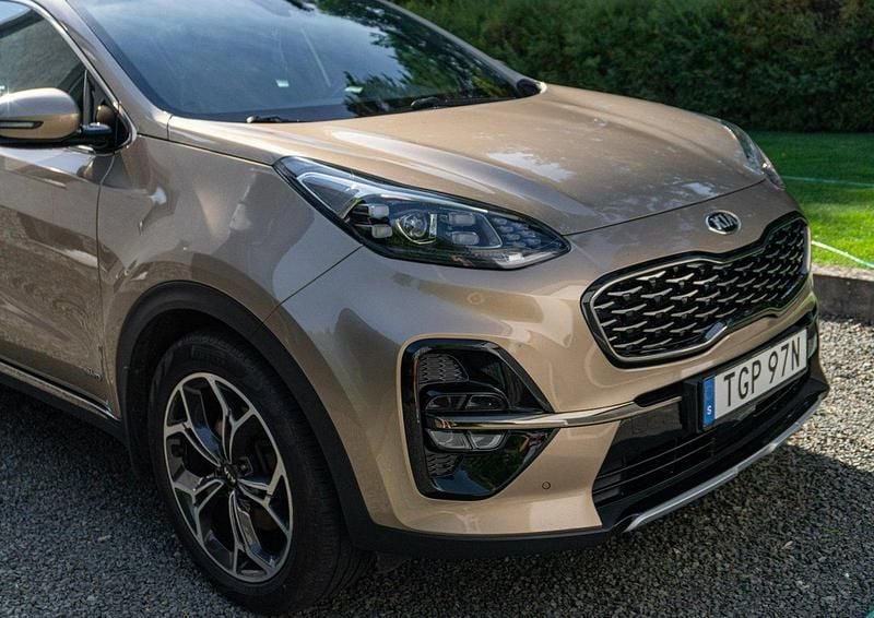 Gul Begagnad 2020 Kia Sportage GT-Line SUV | 205 000 kr (Superpris) - Bild 1/4
