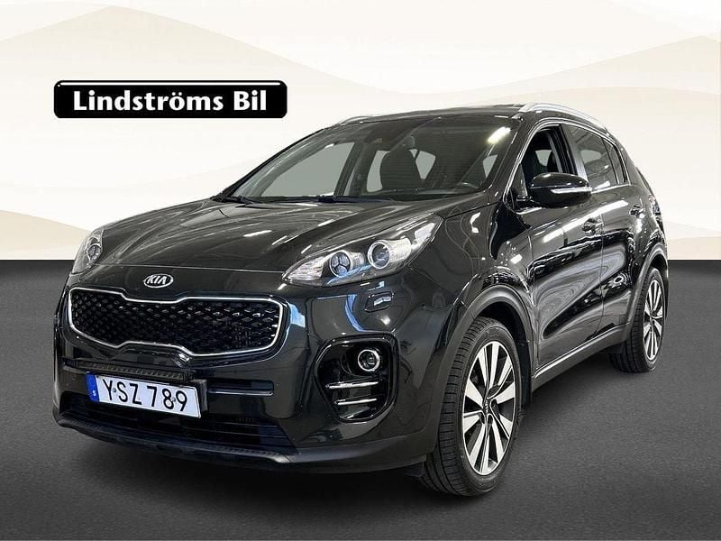 Svart Begagnad 2017 Kia Sportage Advance SUV | 189 900 kr (Marknadspris) - Bild 1/3
