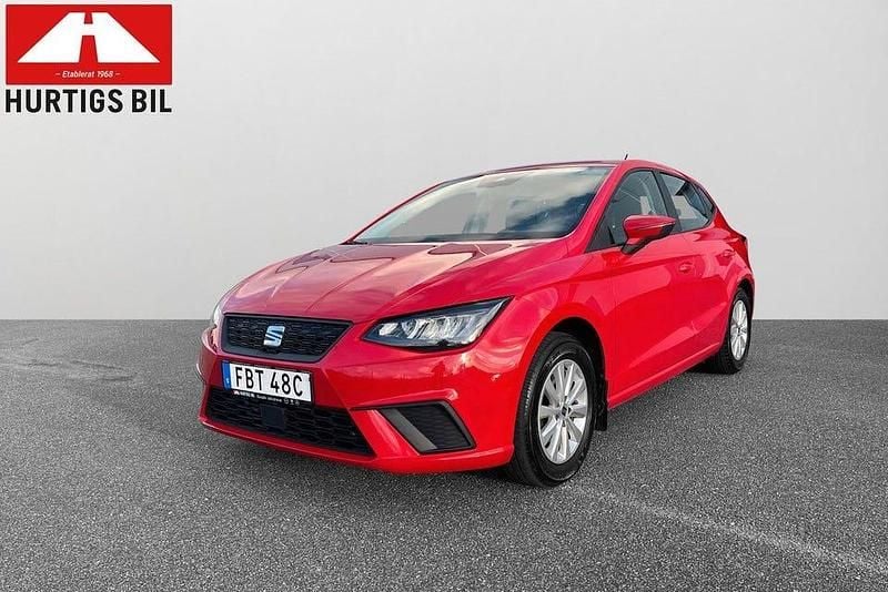 Röd Begagnad 2022 Seat Ibiza Halvkombi | 178 900 kr (Lite dyr) - Bild 1/4