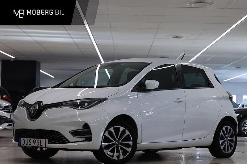 Vit Begagnad 2020 Renault Zoe Halvkombi | 174 900 kr (Lite dyr) - Bild 1/3