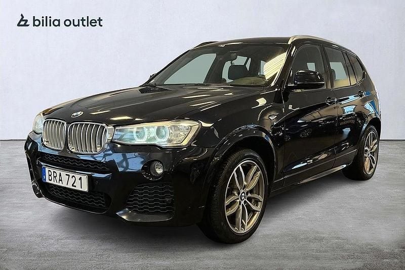 Svart Begagnad 2016 BMW X3 M Sport SUV | 184 900 kr (Marknadspris) - Bild 1/3