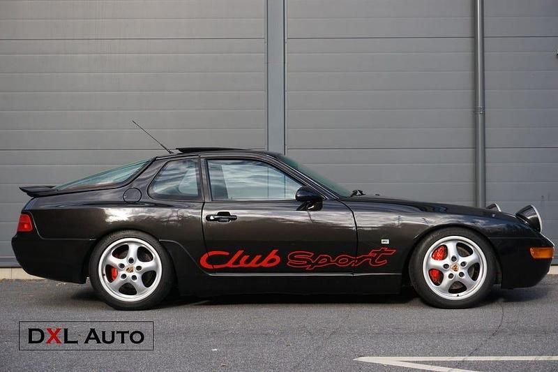 Svart Begagnad 1994 Porsche 968 Sport Sportkupé | 449 900 kr - Bild 1/4