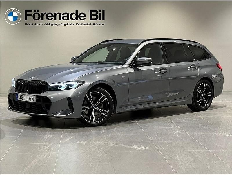 Grå Begagnad 2024 BMW 320 M Sport Kombi | 449 000 kr (Marknadspris) - Bild 1/4