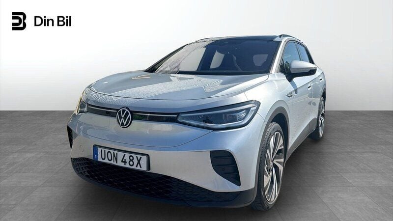 Silver Begagnad 2021 VW ID.4 Pro Performance SUV | 279 900 kr (Lite dyr) - Bild 1/2