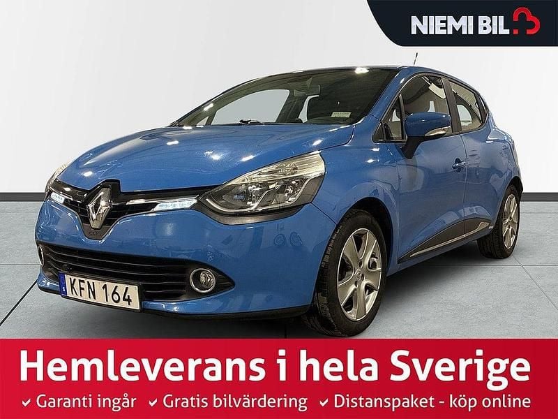Blå Begagnad 2015 Renault Clio IV Dynamique Halvkombi | 129 900 kr (Marknadspris) - Bild 1/3