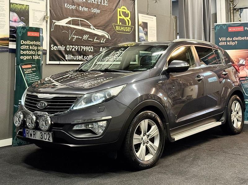 Mörkgrå (grå) Begagnad 2012 Kia Sportage EX SUV | 79 900 kr (Lite dyr) - Bild 1/4