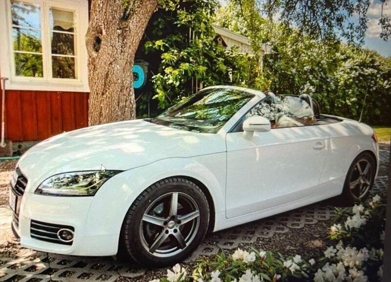 Vit Begagnad 2011 Audi TT Roadster Cab | 209 900 kr - Bild 1/4