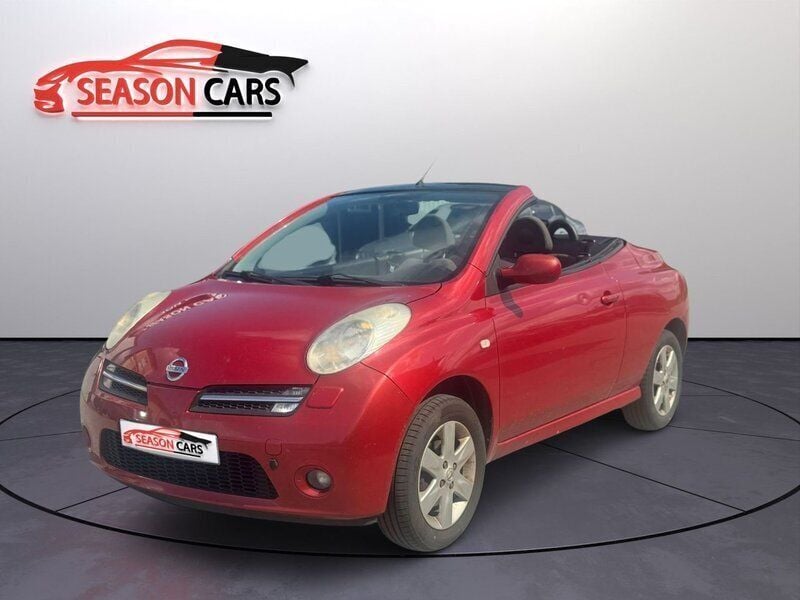 Röd Begagnad 2006 Nissan Micra C+C Cab | 34 900 kr - Bild 1/4