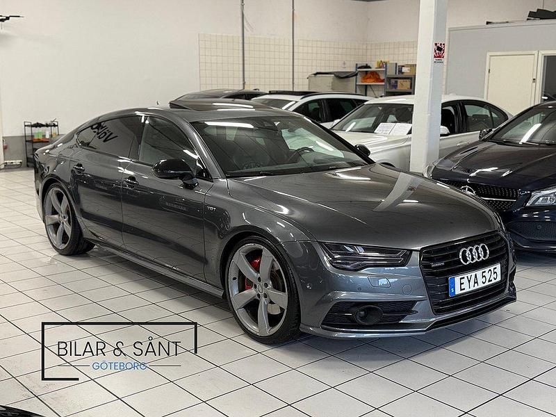 Grå Begagnad 2015 Audi A7 Competition Halvkombi | 254 900 kr - Bild 1/4