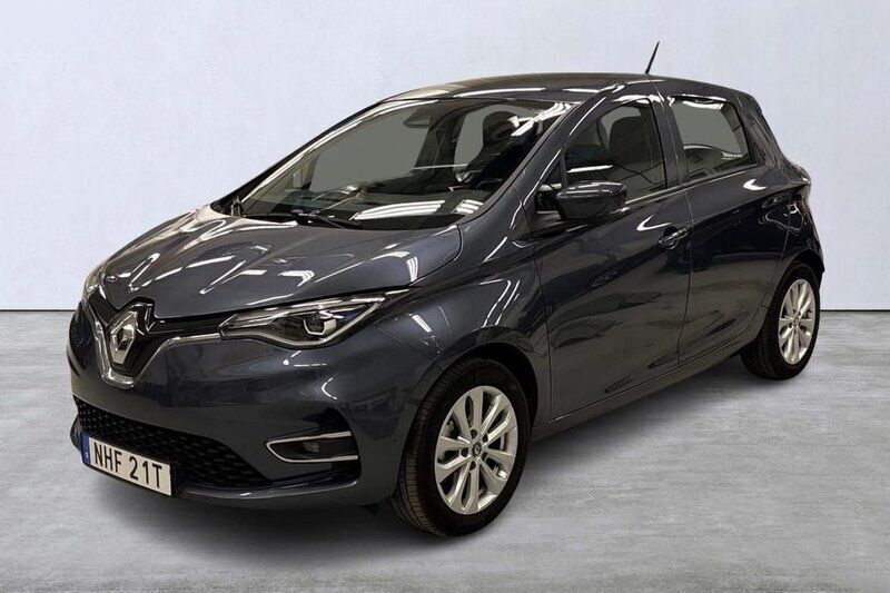 Grå Begagnad 2021 Renault Zoe Zen Halvkombi | 154 900 kr (Bra pris) - Bild 1/4