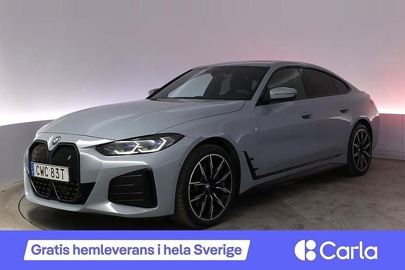 Begagnad BMW i4 M Sport 250 kW (340 HK) 2023 Grå Sedan