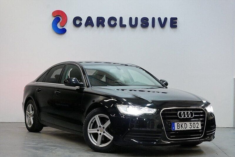 Svart Begagnad 2014 Audi A6 Proline Sedan | 154 900 kr (Marknadspris) - Bild 1/3