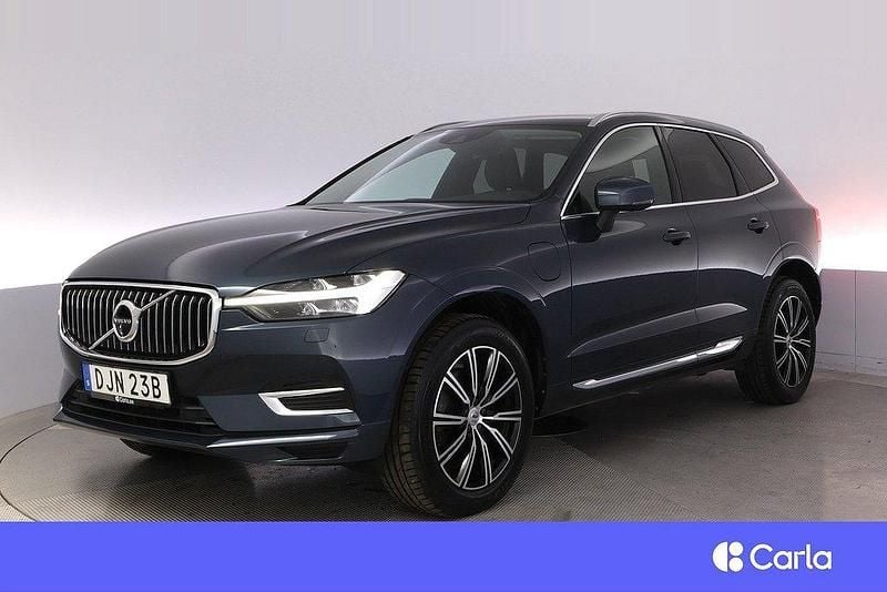 Mörkblå Begagnad 2021 Volvo XC60 Inscription SUV | 397 900 kr (Bra pris) - Bild 1/4