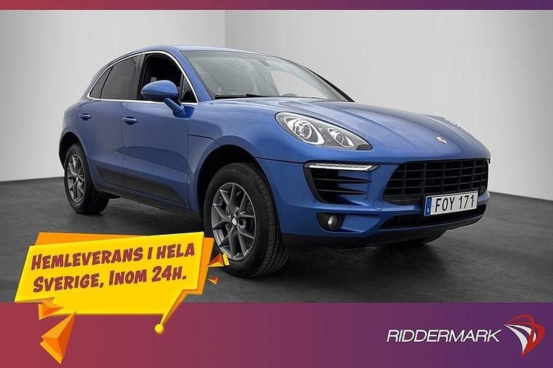 Begagnad Porsche Macan S 2015 Blå SUV