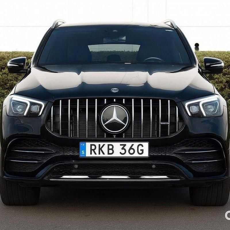 Svart Begagnad 2020 Mercedes GLE350e AMG line SUV | 650 000 kr (Marknadspris) - Bild 1/3