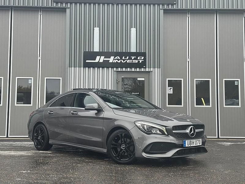 Begagnad Mercedes CLA200 AMG 156 HK (114 kW) 2018 Mörkgrå