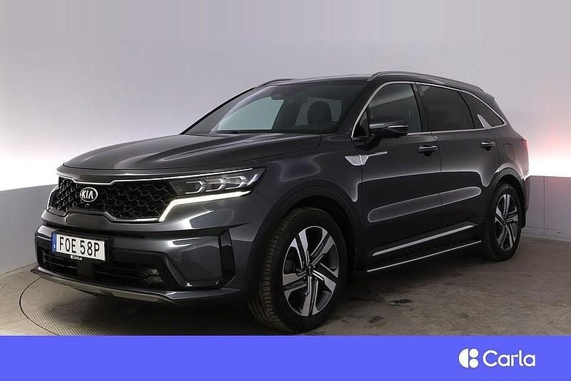 Grå Begagnad 2021 Kia Sorento Advance SUV | 389 900 kr (Bra pris) - Bild 1/4