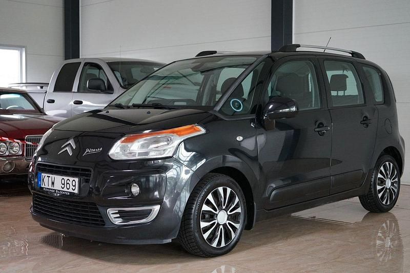 Svart Begagnad 2010 Citroën C3 Picasso Minibuss | 39 500 kr (Lite dyr) - Bild 1/4