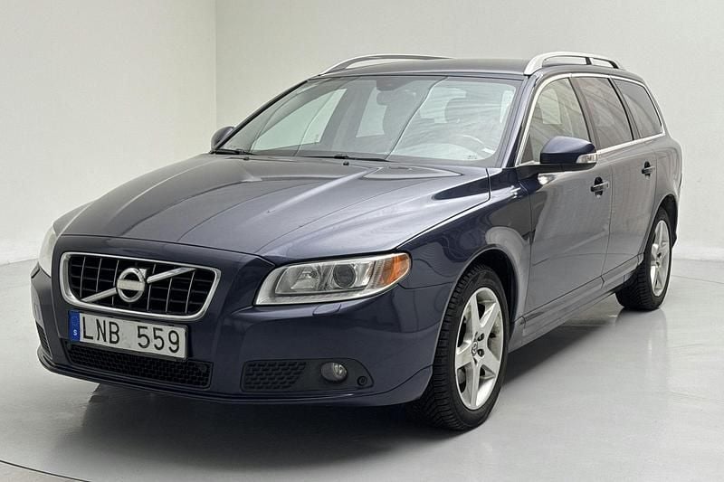 Blå Begagnad 2010 Volvo V70 Summum Kombi | 82 000 kr (Superpris) - Bild 1/4
