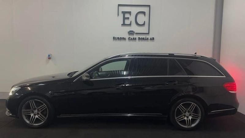 Begagnad Mercedes E220 Avantgarde 170 HK (125 kW) 2013 Svart Kombi