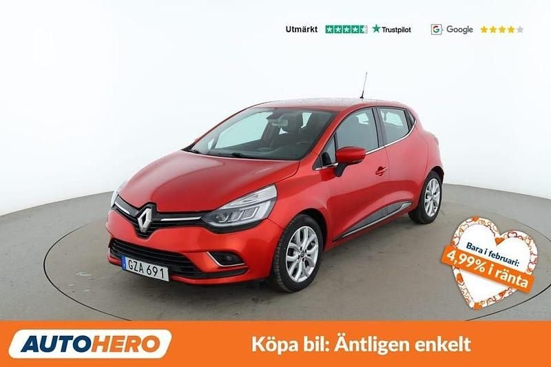 Begagnad Renault Clio IV 91 HK (66 kW) 2018 Röd Halvkombi