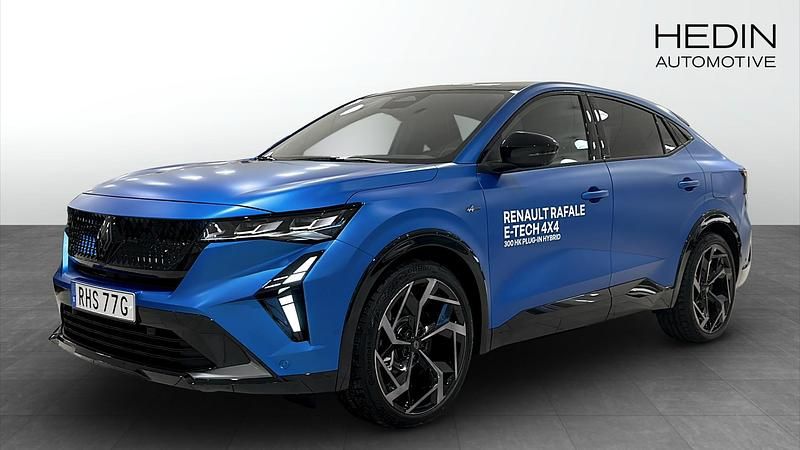 Blå (blue) Begagnad 2024 Renault Rafale SUV | 569 900 kr (Marknadspris) - Bild 1/4
