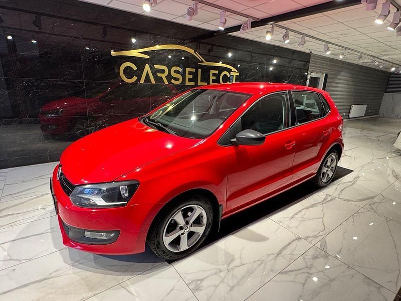 Begagnad VW Polo 90 HK (66 kW) 2014 Röd Halvkombi