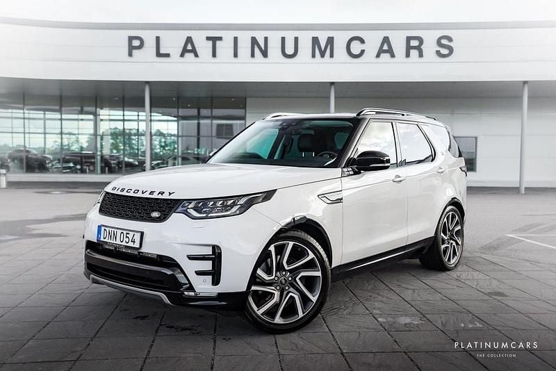 Vit Begagnad 2017 Land Rover Discovery 5 HSE SUV | 309 000 kr (Dyr) - Bild 1/4