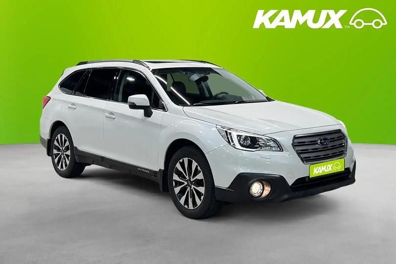 Vit Begagnad 2017 Subaru Outback Kombi | 209 800 kr - Bild 1/4
