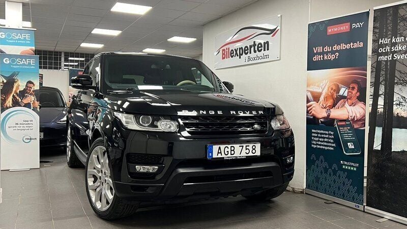 Svart Begagnad 2015 Land Rover Range Rover Sport SUV | 364 900 kr (Dyr) - Bild 1/4