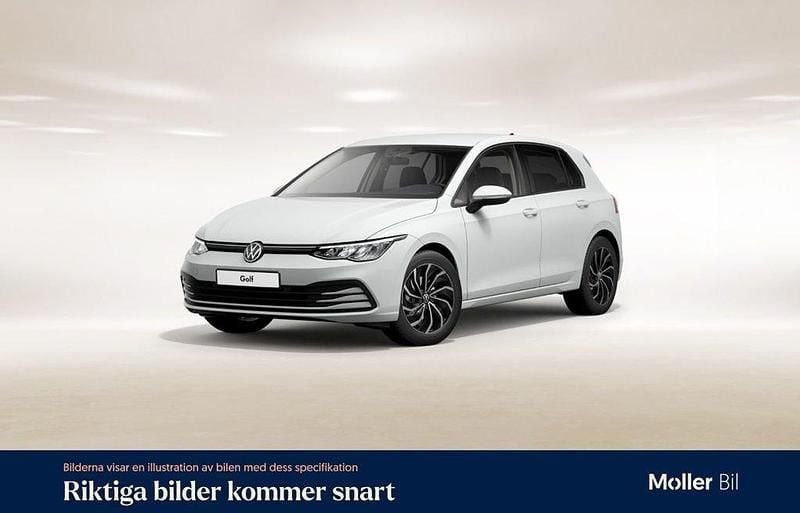Vit Begagnad 2020 VW Golf VII Halvkombi | 229 900 kr (Marknadspris) - Bild 1/4
