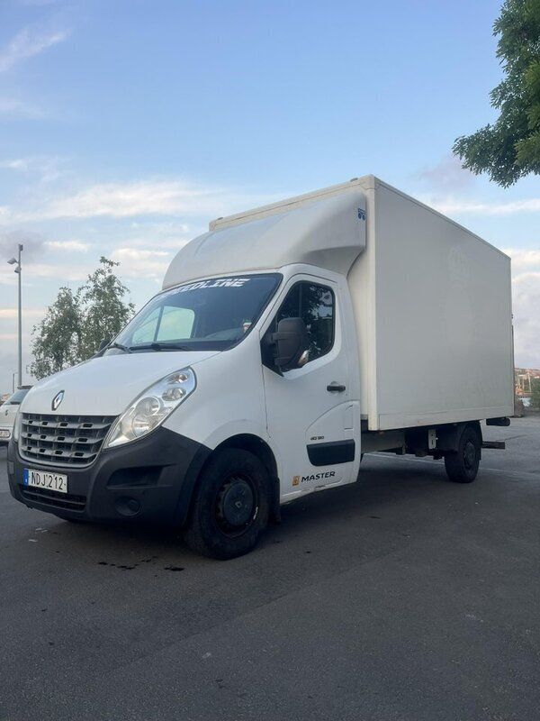 Vit Begagnad 2013 Renault Master Van | 89 000 kr (Bra pris) - Bild 1/4