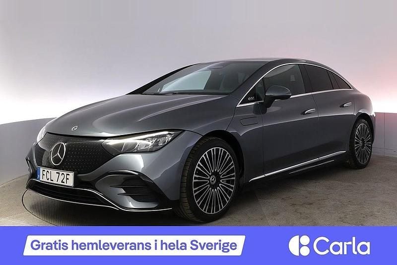 Grå Begagnad 2023 Mercedes EQE300 AMG Sedan | 495 900 kr (Marknadspris) - Bild 1/4