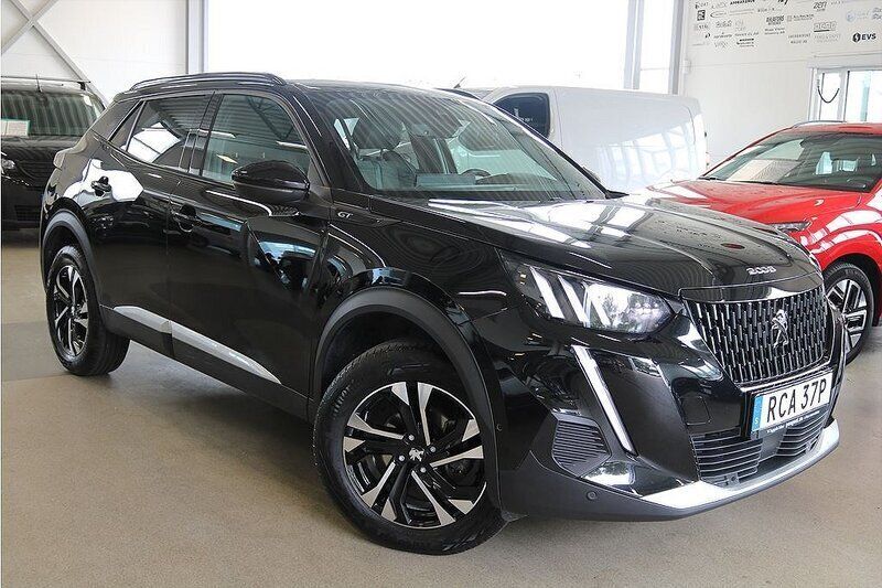 Svart Begagnad 2023 Peugeot 2008 GTi SUV | 249 900 kr (Marknadspris) - Bild 1/4