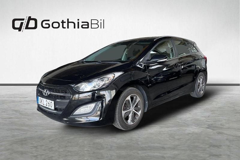 Svart Begagnad 2016 Hyundai i30 Comfort Kombi | 124 900 kr (Marknadspris) - Bild 1/4