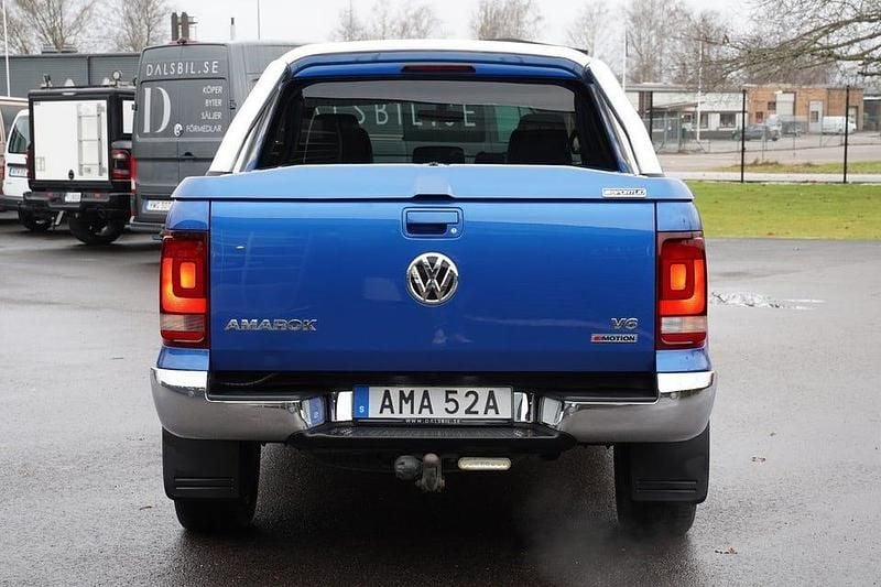 Begagnad VW Amarok Aventura 258 HK (189 kW) 2020 Ravennablåmetallic Pickup